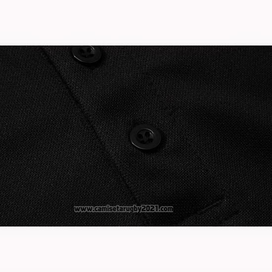 Camiseta Polo Nueva Zelandia All Blacks Maori Rugby 2019 Negro